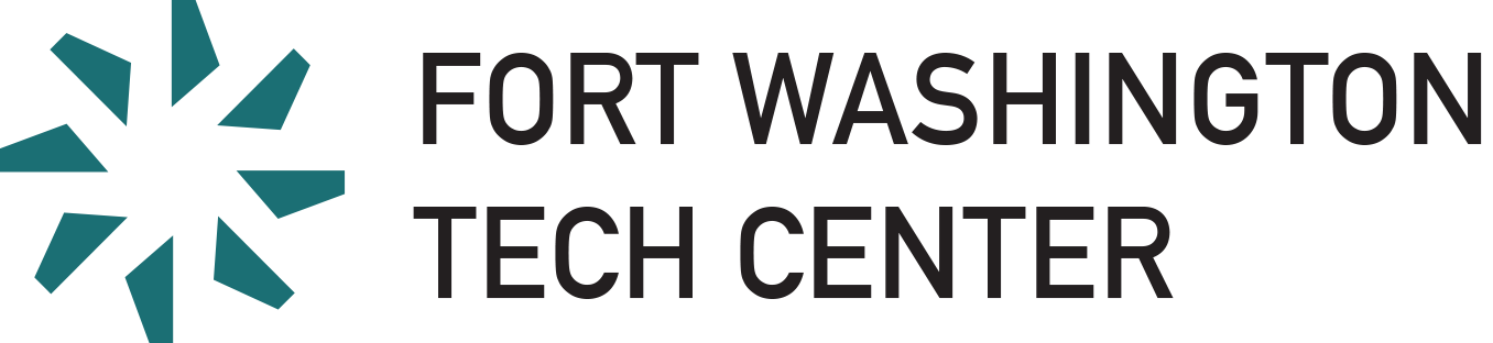 Fort Washington Tech Center logo, 1100 Virginia Drive